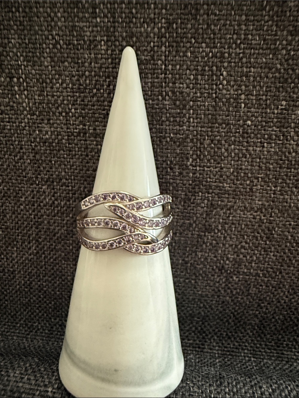 Ryze Party .925 sterling silver Size 9 Born to Shine February